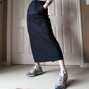 Vintage Utility / Cargo Maxi Skirt